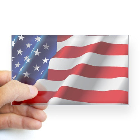 Sticker Bandera USA 3" x 5"